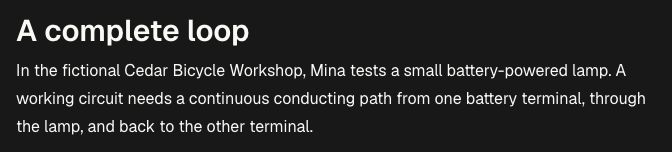 Authored introduction: Mina tests a battery-powered lamp in the Cedar Bicycle Workshop